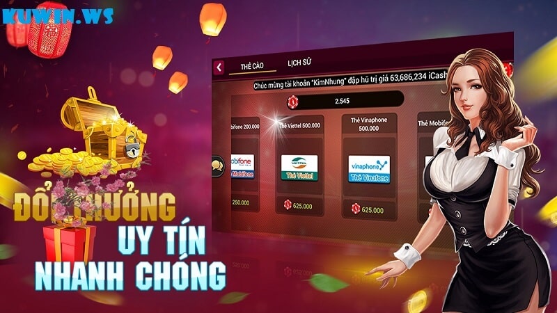 Những game nổ hũ đổi thưởng điển hình tại Kuwin