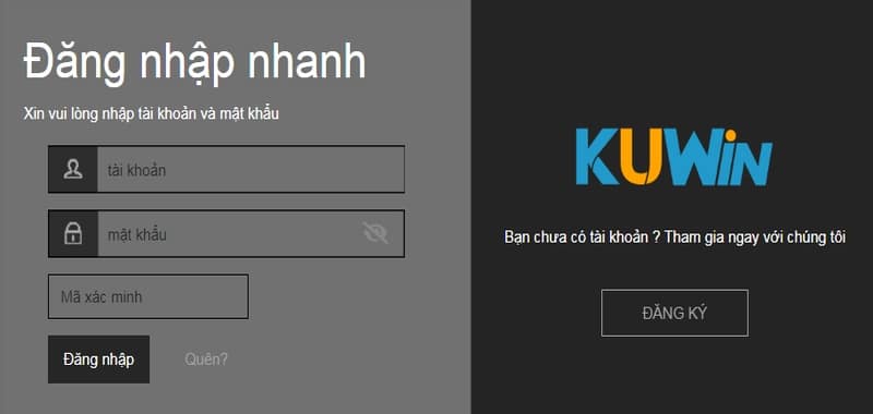 Cách đăng nhập Kuwin an toàn và nhanh chóng